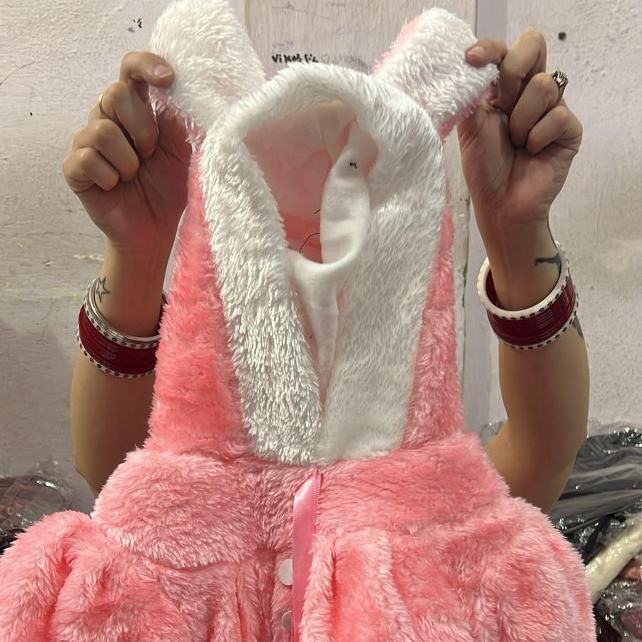 Soft Pink Bunny Jacket