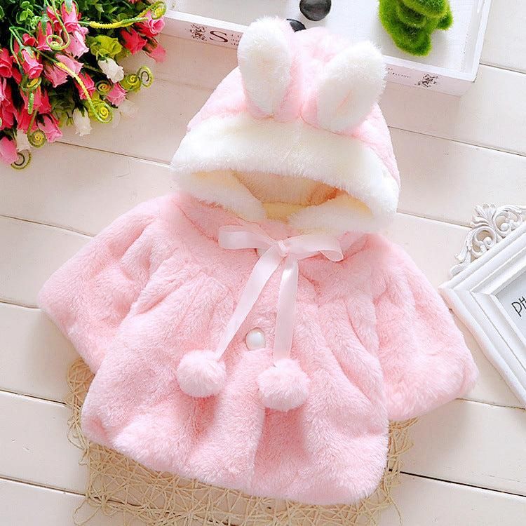 Soft Pink Bunny Jacket
