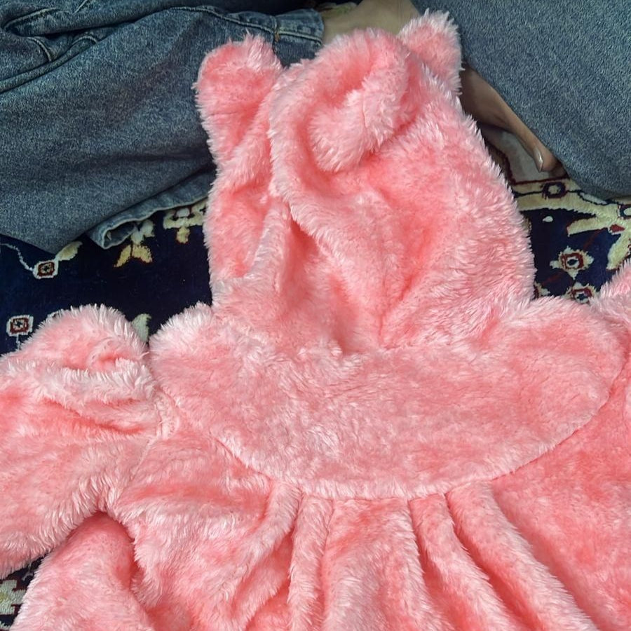 Soft Pink Bunny Jacket