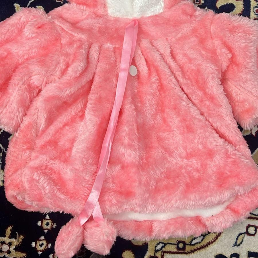 Soft Pink Bunny Jacket