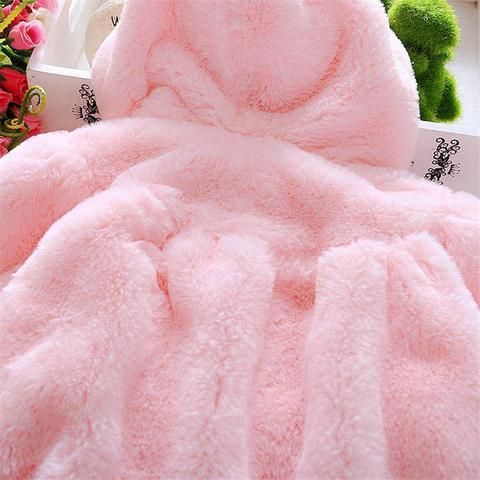 Soft Pink Bunny Jacket